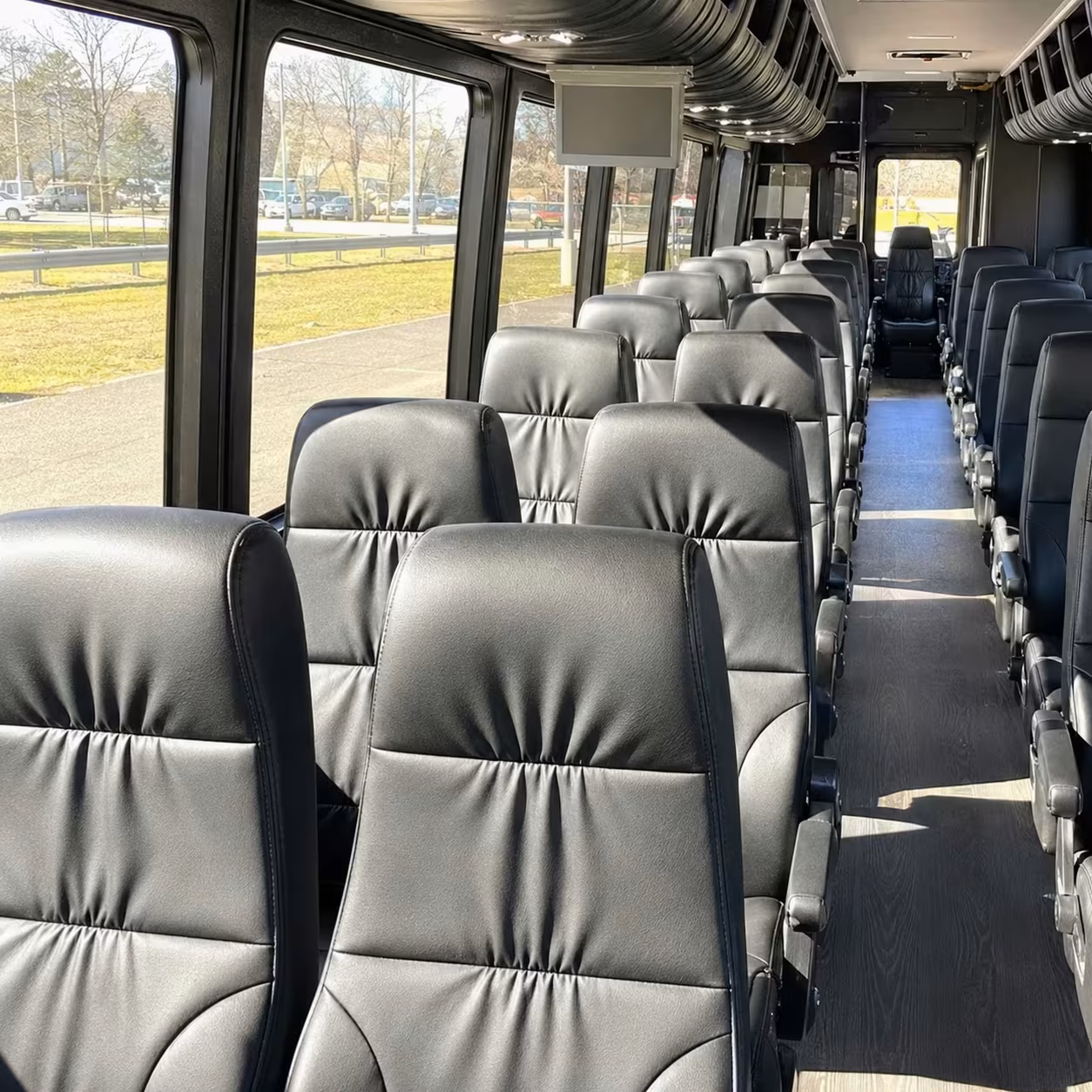 35 passenger minibus inside