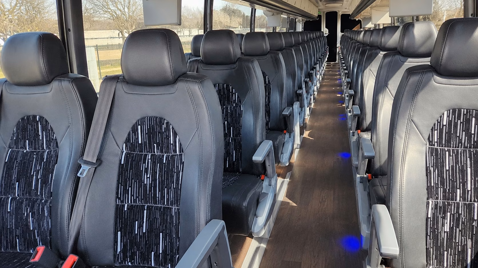 airport shuttle buses for longmont wedding guests flying into den