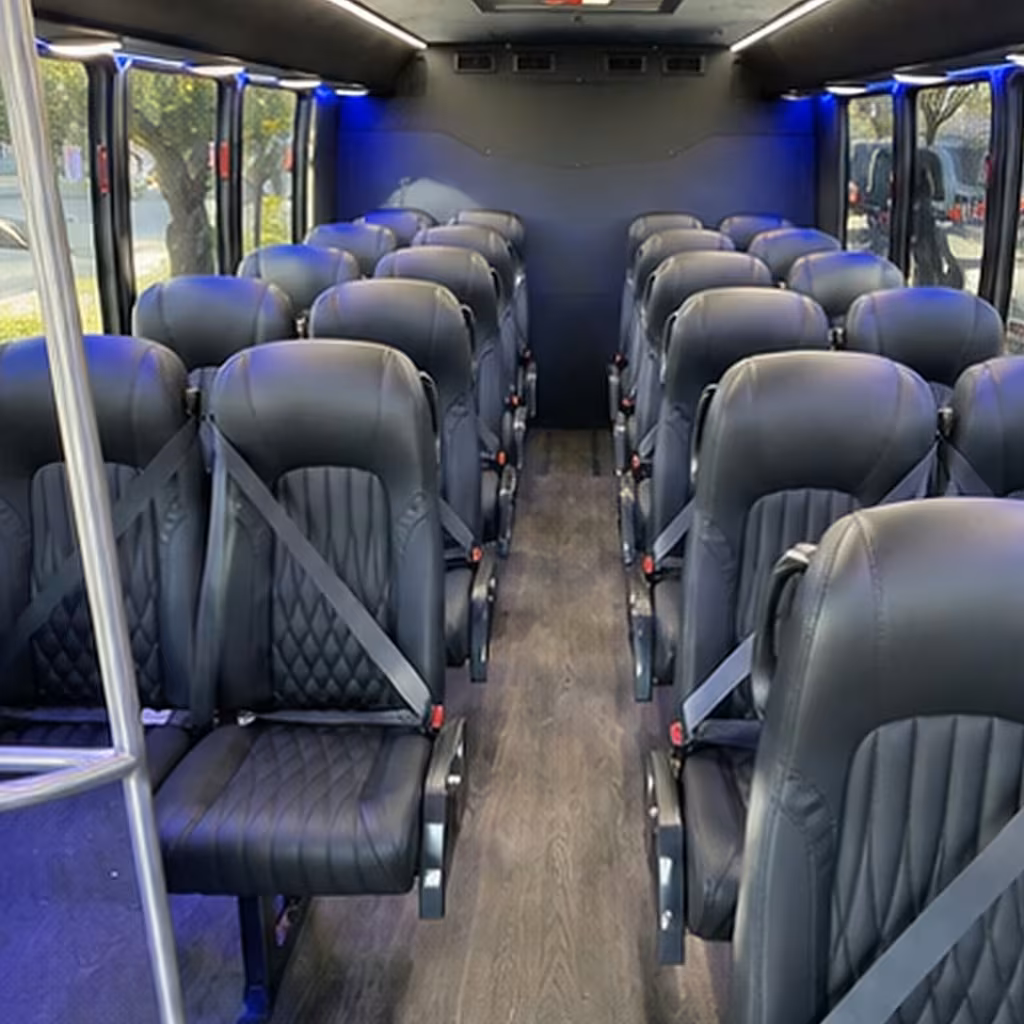 longmont 25 passenger minibus rental