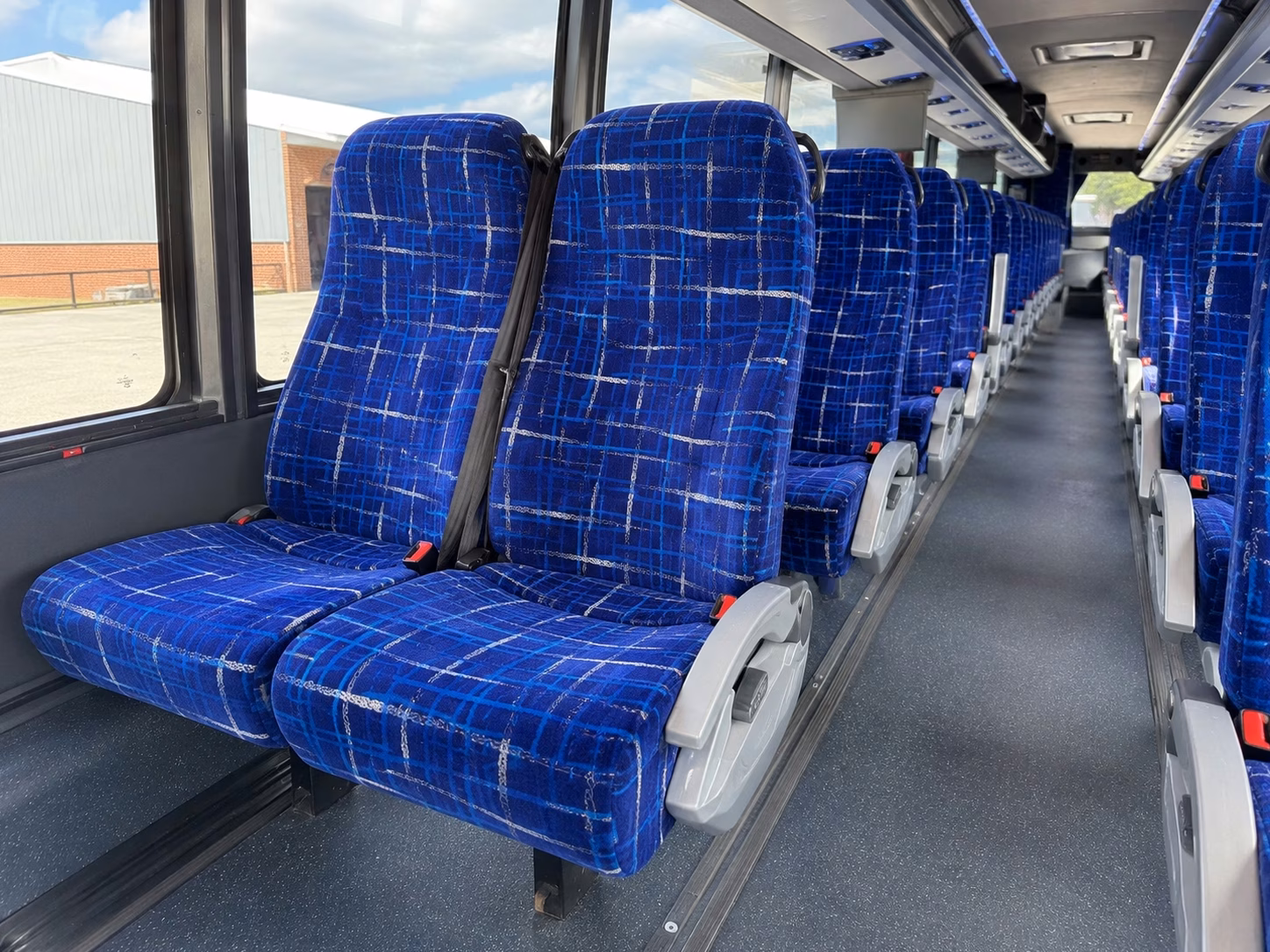 longmont charter bus interior