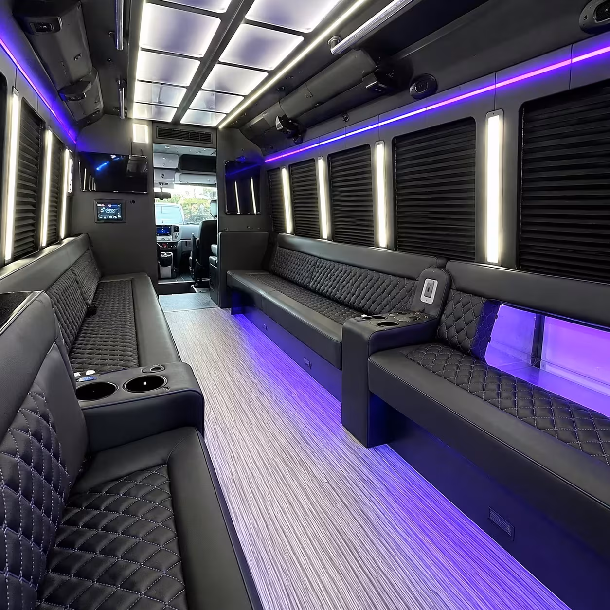 party bus interior