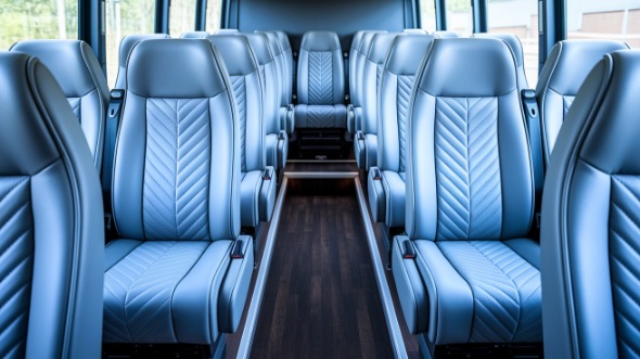 longmont 15 passenger minibus interior
