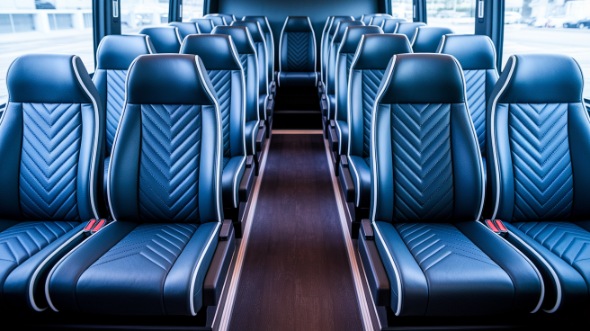 longmont 18 passenger minibus inside