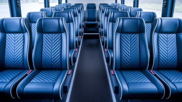 longmont 25 passenger minibus inside