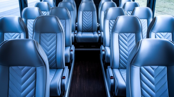 longmont 28 passenger minibus inside
