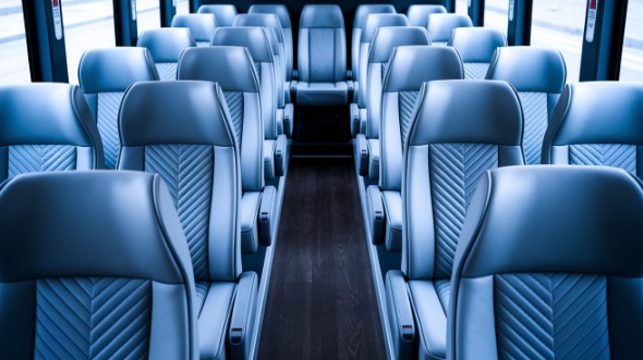 longmont 30 passenger minibus inside