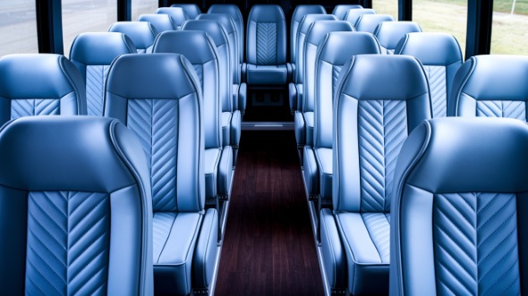 longmont 35 passenger minibus inside